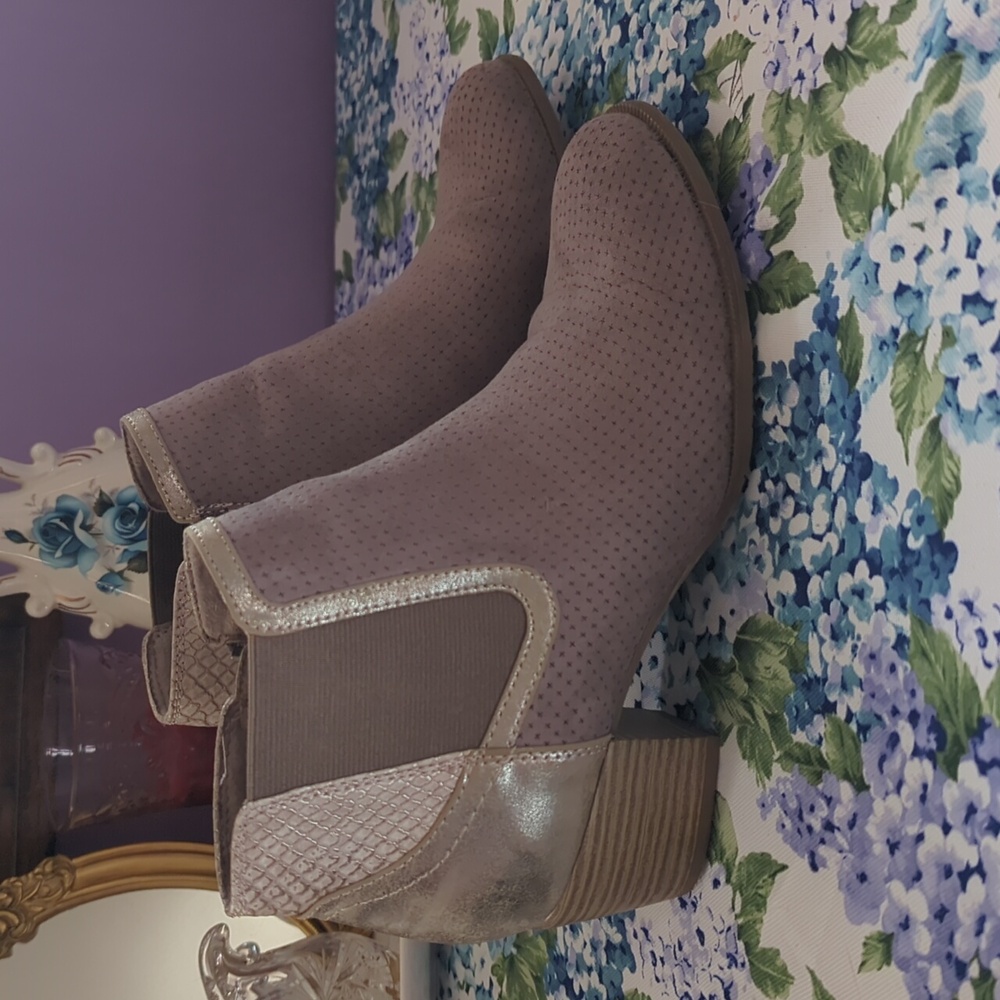 Block Heel Ankle Boots